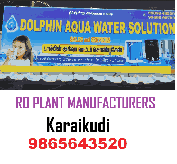 Dolphin Aqua 25 LPH & 50 LPH ro plant manufacturers in karaikudi